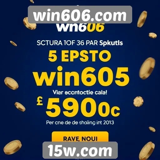 Promoções e bônus disponíveis no win606.com